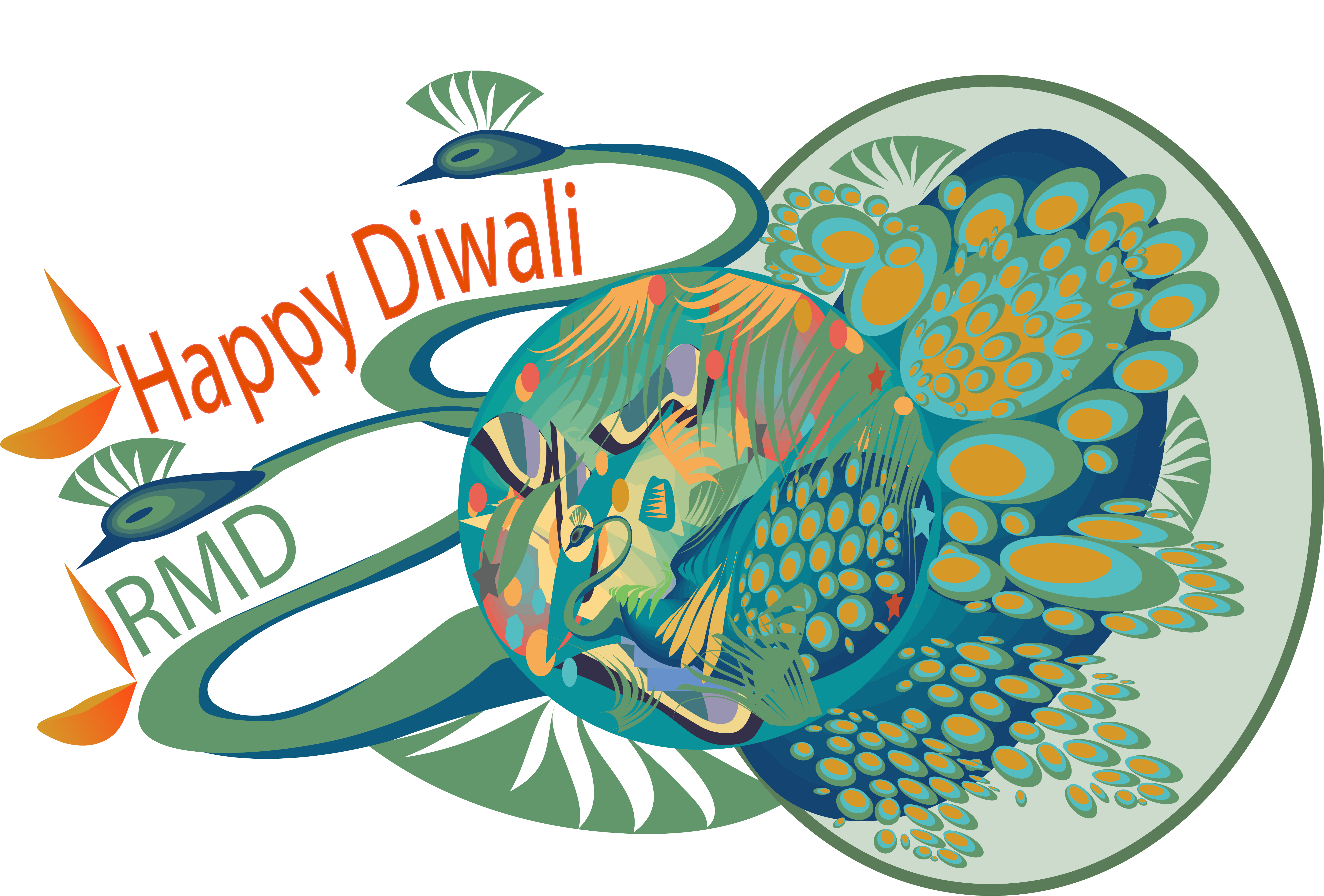 Rangoli design four