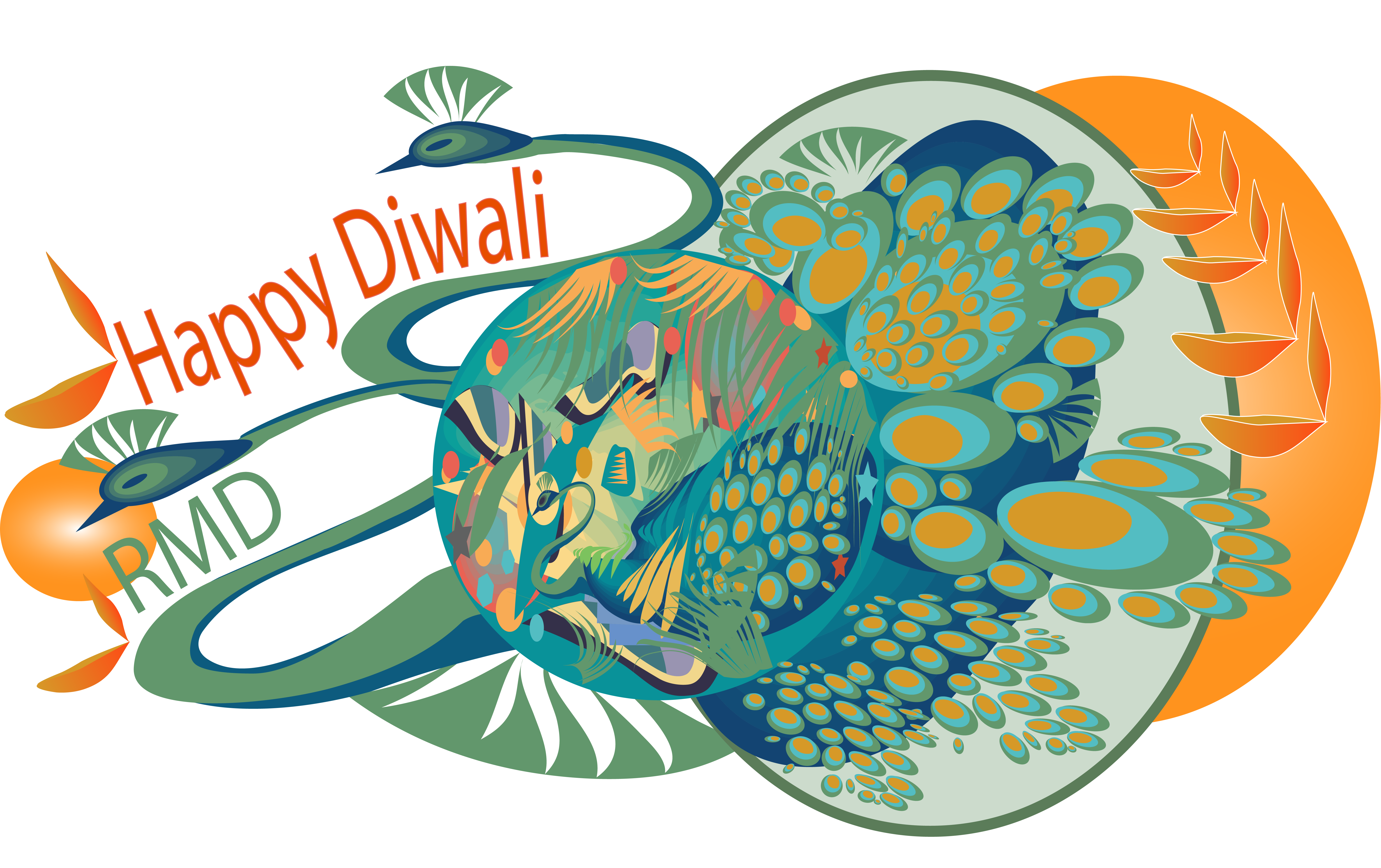 Rangoli design three