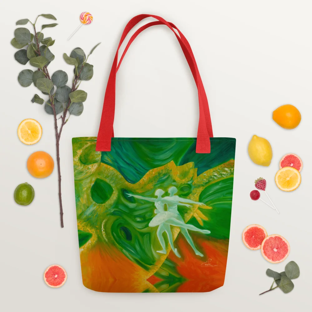 Flowing Life - Harmony in Motion tote bag
