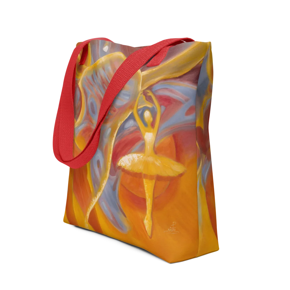 Liquid Emotions - Poise and Presence tote bag