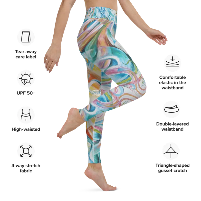 Mystic Dragon of Dreams yoga leggings