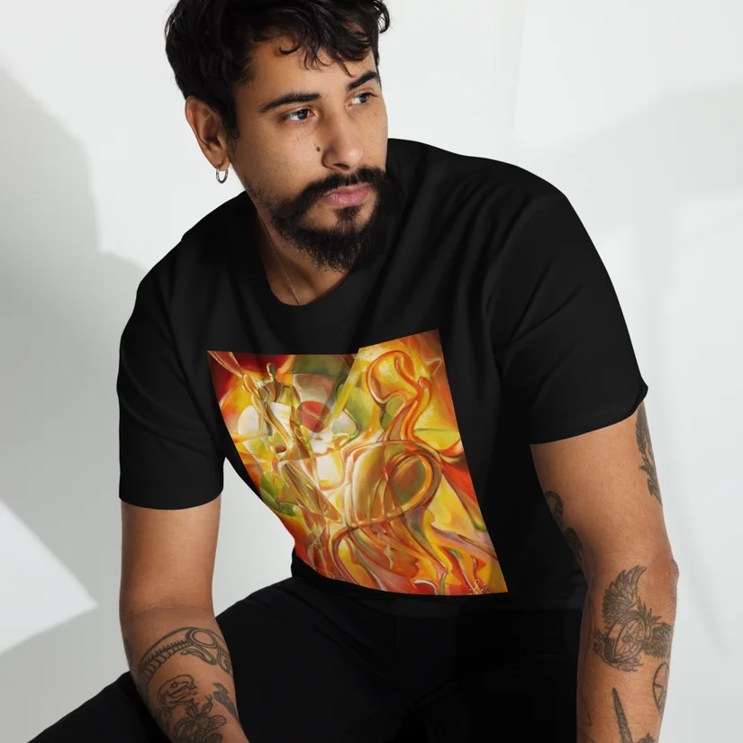 Prismatic Diva men&rsquo;s premium heavyweight tee