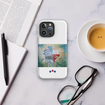 Tough Case for iPhone with Round Rock Water Tower