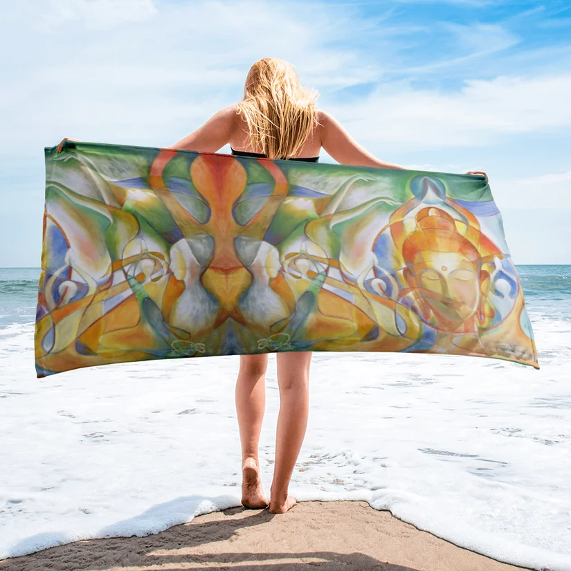 Surrender to god towel