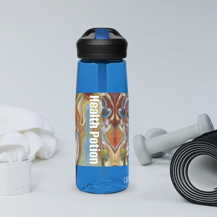 Whispered prayers - The divine couple sports water bottle